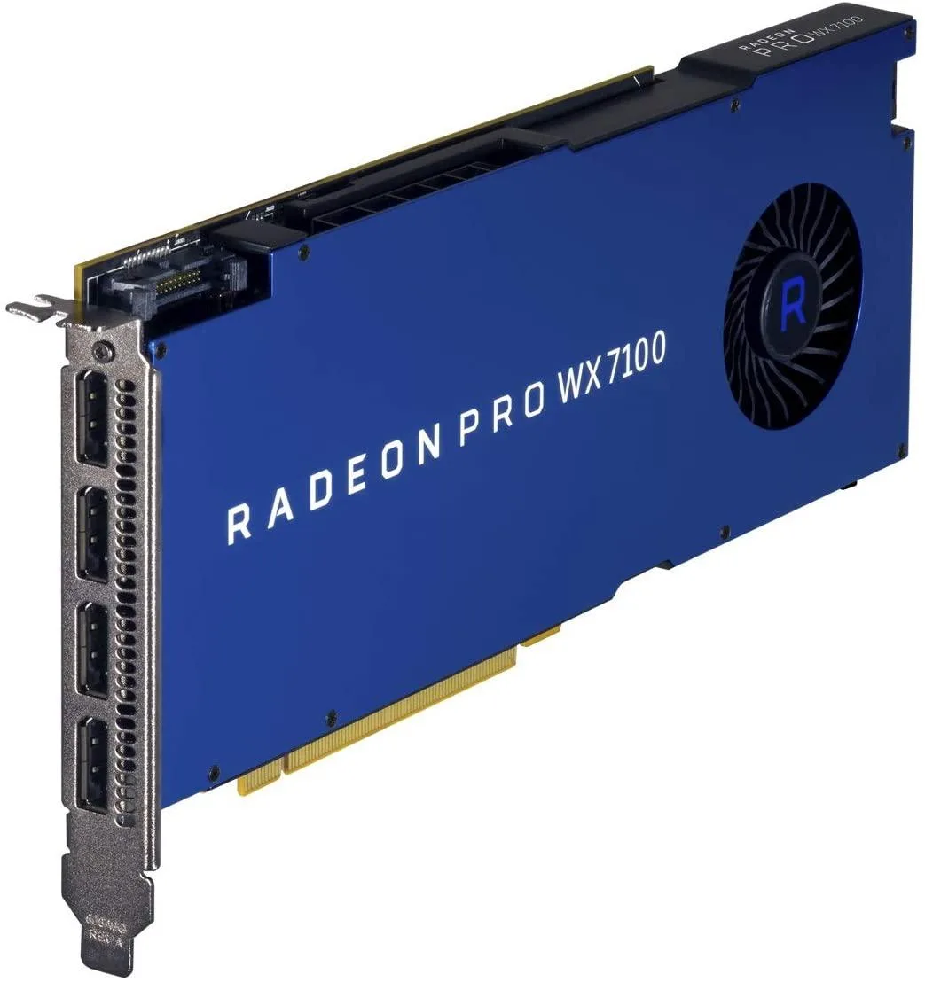 AMD AMD Radeon Pro WX 7100 8GB GDDR5 graphics card — product photo