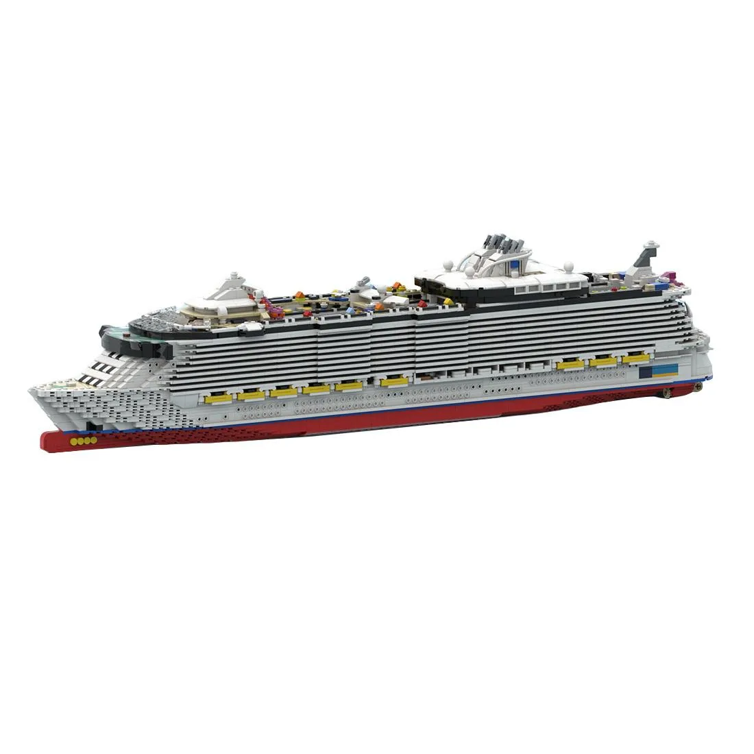 ZITIANYOUBUILD ZITIANYOUBUILD MOC-213812 Oasis of the Seas Building Blocks Set 6646PCS — product photo