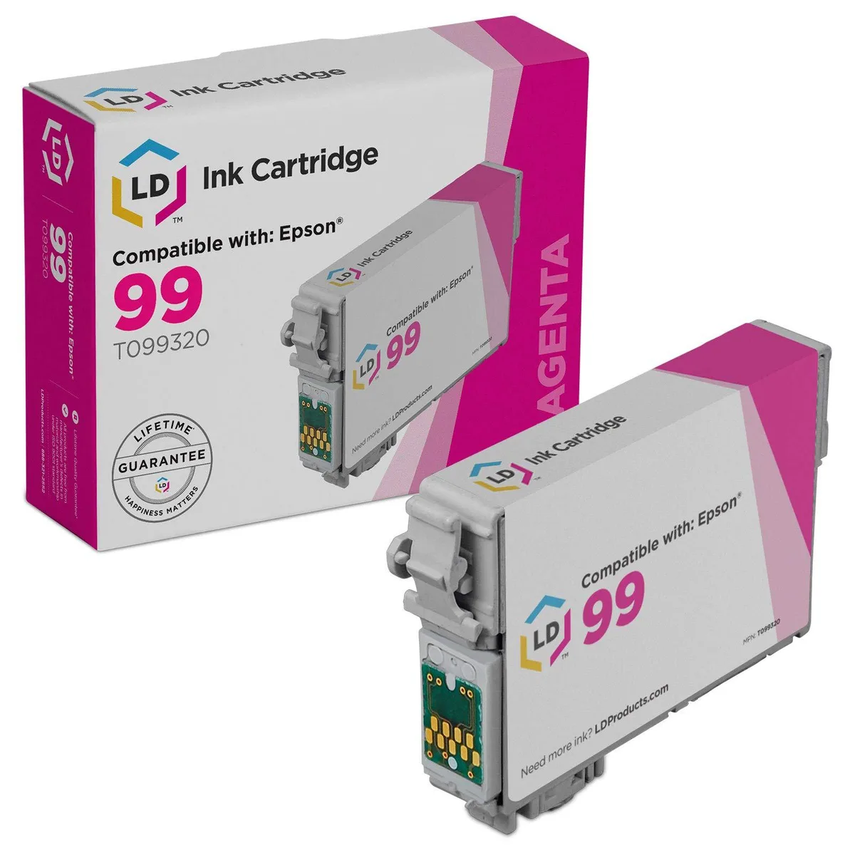 LD Products LD Products T099320 Magenta High Yield Ink Cartridge 535 Pages — product photo