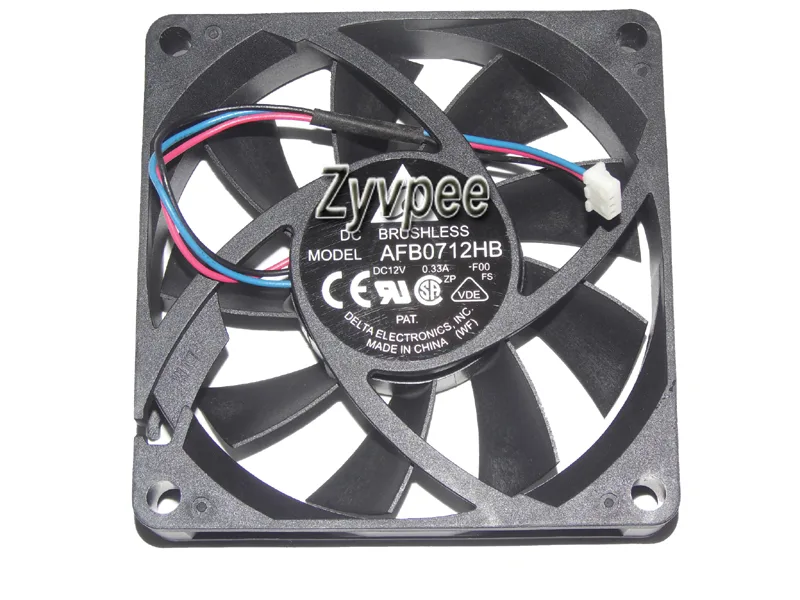 Zyvpee Zyvpee AFB0712HB 70mm 15mm 12V 0.33A 4000 RPM case fan — product photo