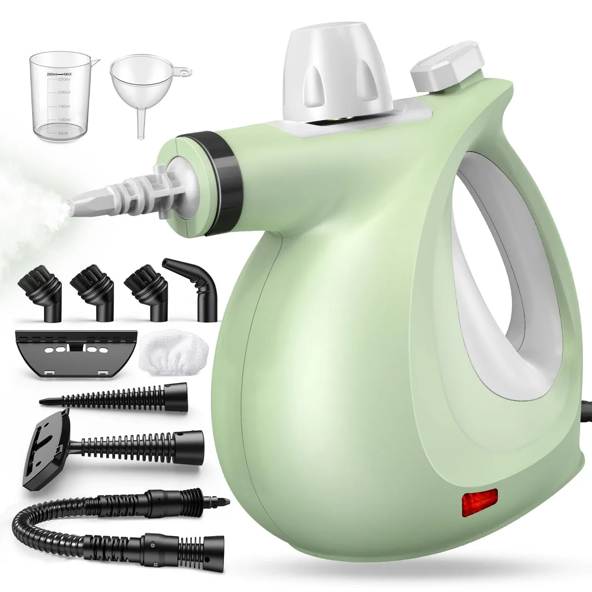  Hamilton Beach Vivibyan Handheld Steam Cleaner 800W 350ml 11 Pc White — product photo