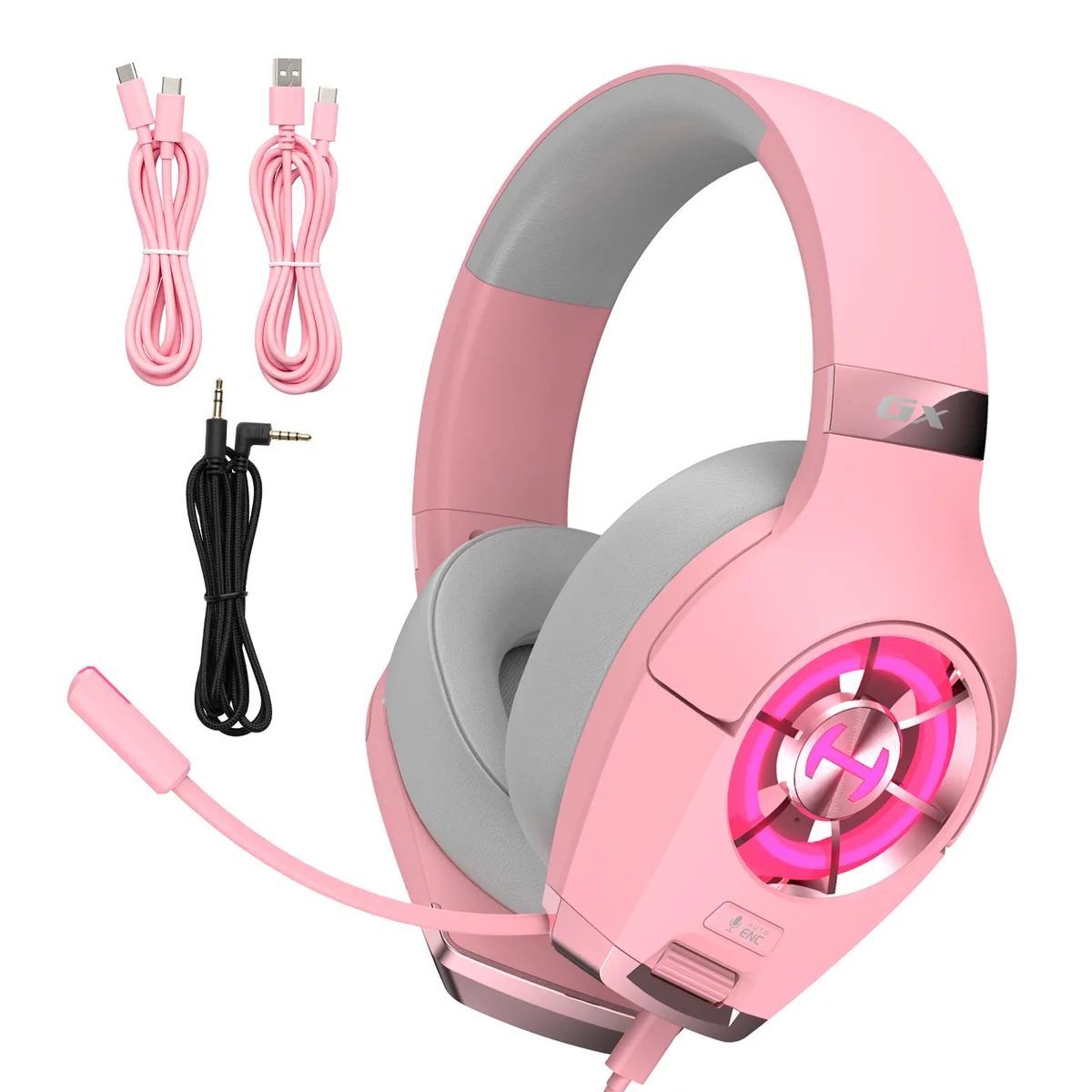 Edifier Edifier HECATE GX Hi-Res Gaming Headphone 50mm Pink — product photo