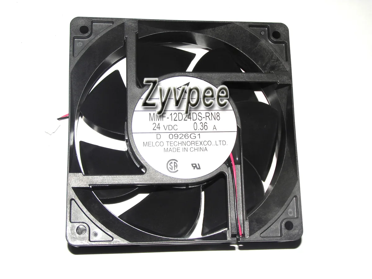 Zyvpee Zyvpee MMF-12D24DS-RN8 120mm 38mm 24V .36A 2-pin case fan — product photo