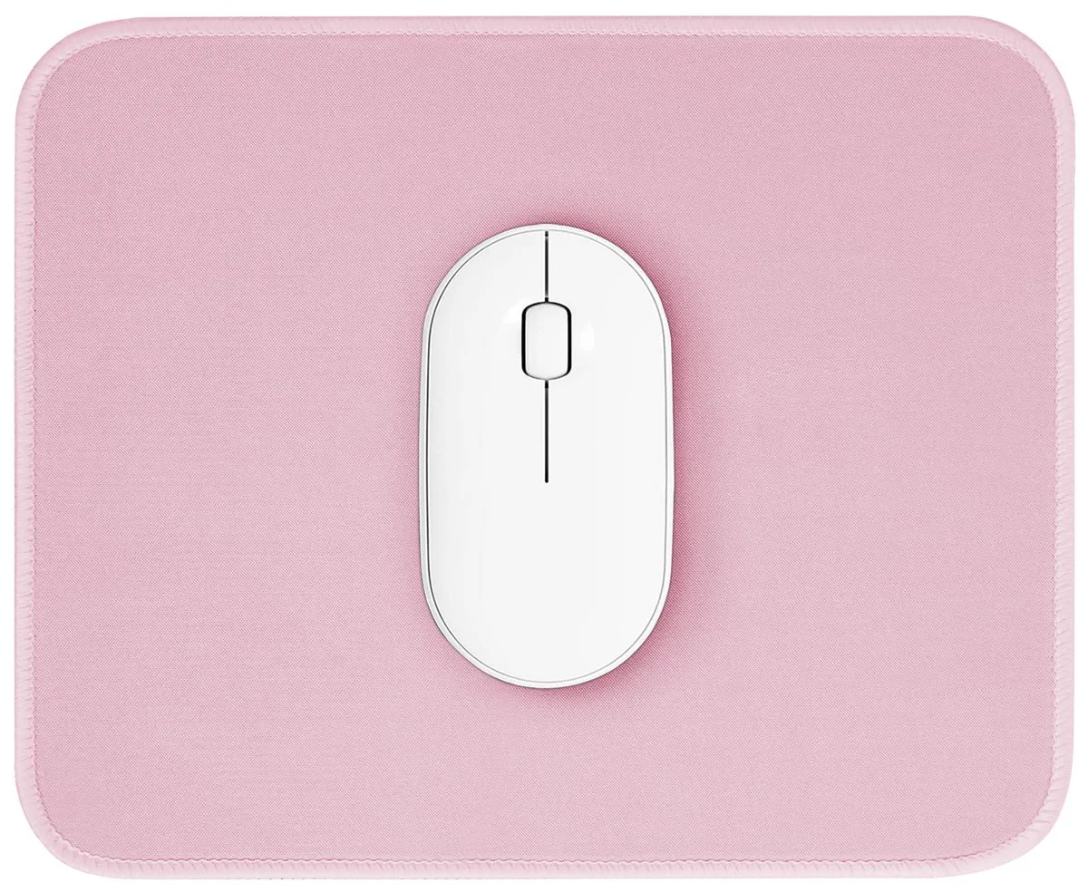  ZYAOTWQZ Pink Mouse Pad 10.2 x 8.2 in 3mm Stitched Edge — product photo