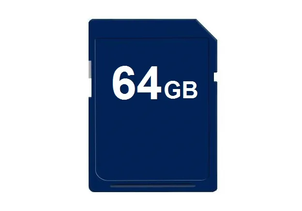 TOPRAM TOPRAM OEM64GSD-Blank 64GB SDXC Class 10 UHS-1/Class 507 memory card — product photo