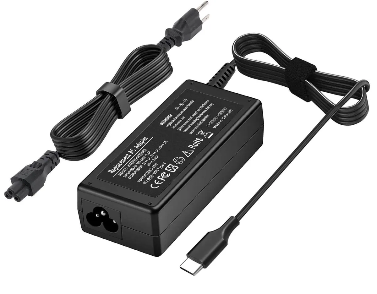  DELL KT60W200325B3 65W USB-C Laptop Charger — product photo