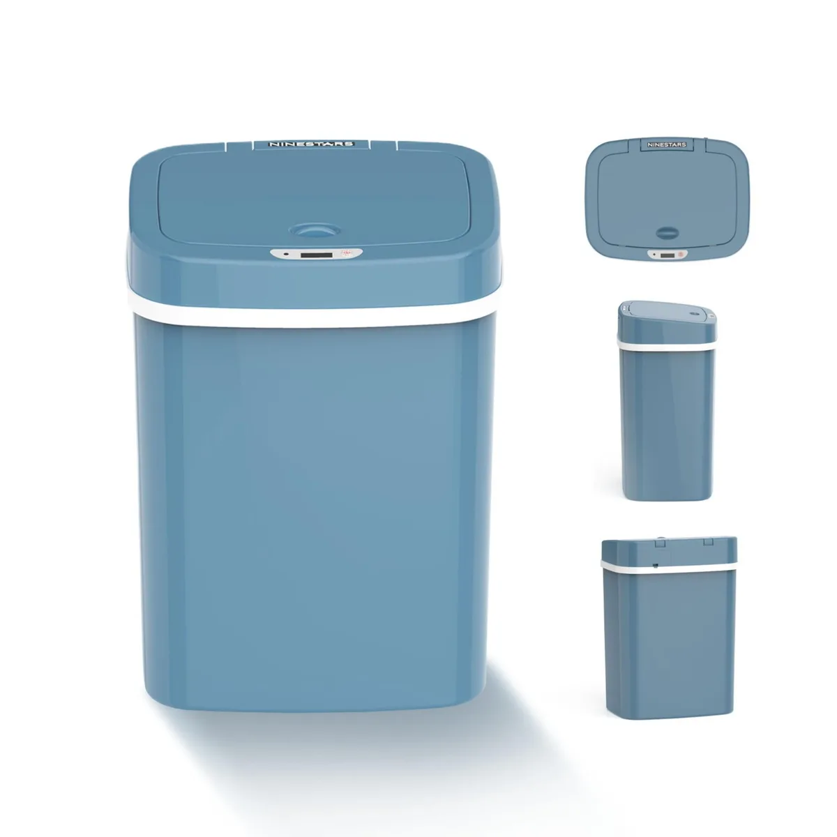 Wenger Wenger Smart Sensor Trash Can 12L Plastic blue — product photo