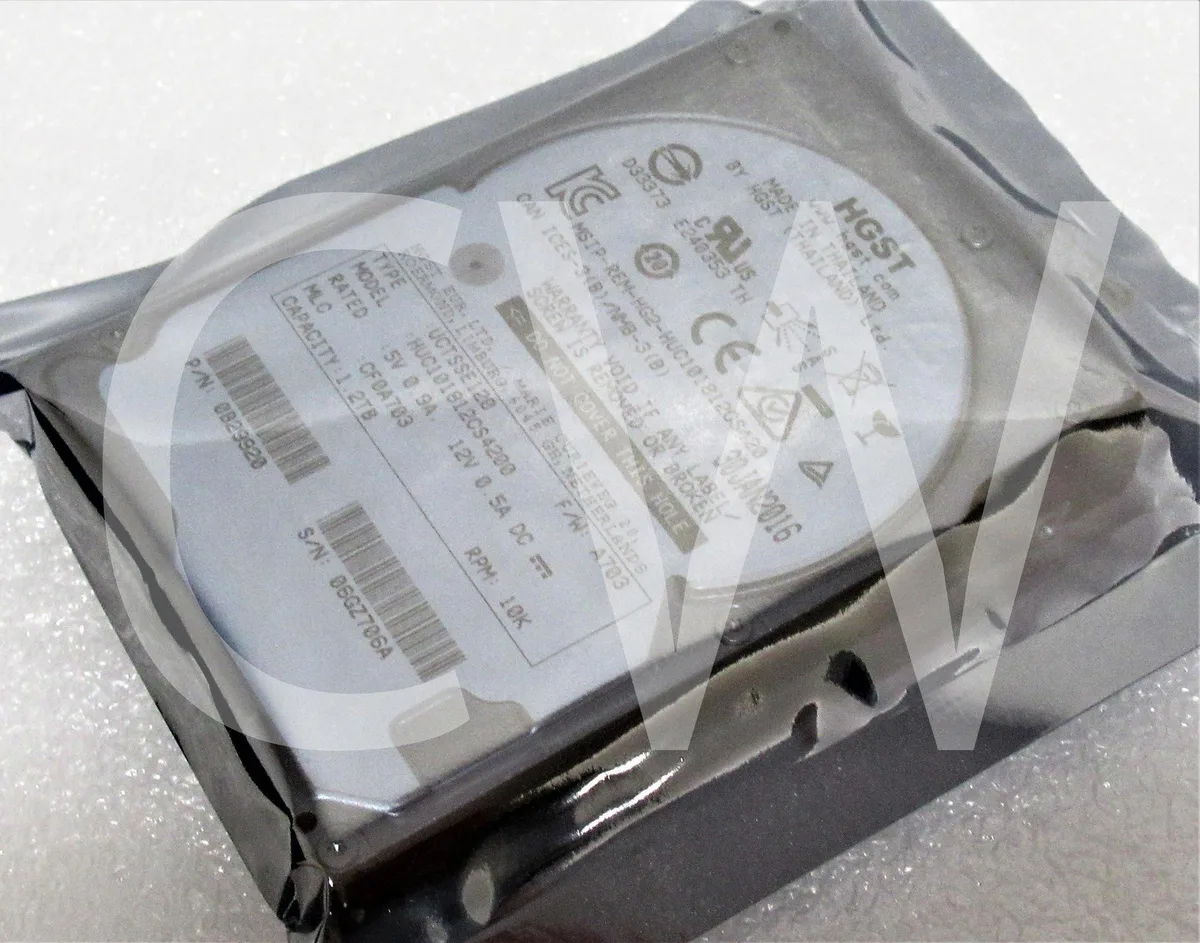 HGST HGST HUC101812CS4200 1.2TB 10000RPM 12Gbps 2.5" SAS internal hard drive — product photo