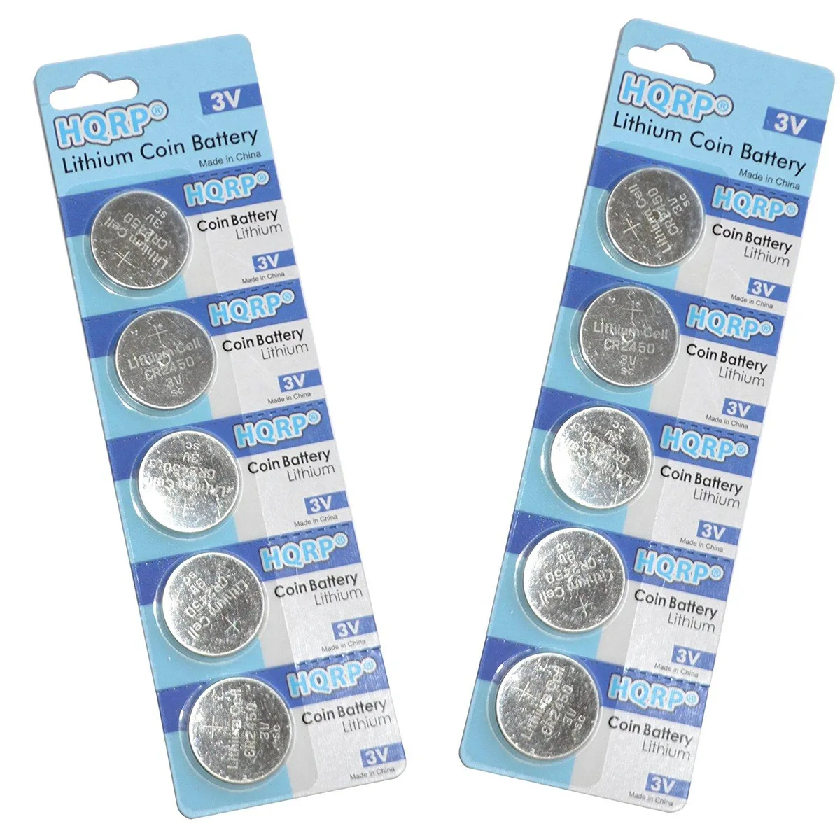 HQRP HQRP 10-Pack Lithium Coin Cell Battery 3V — product photo
