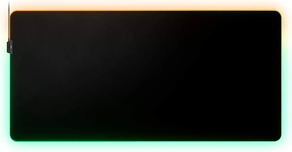 SteelSeries SteelSeries QcK Prism Cloth XXXL RGB Mouse Pad — product photo