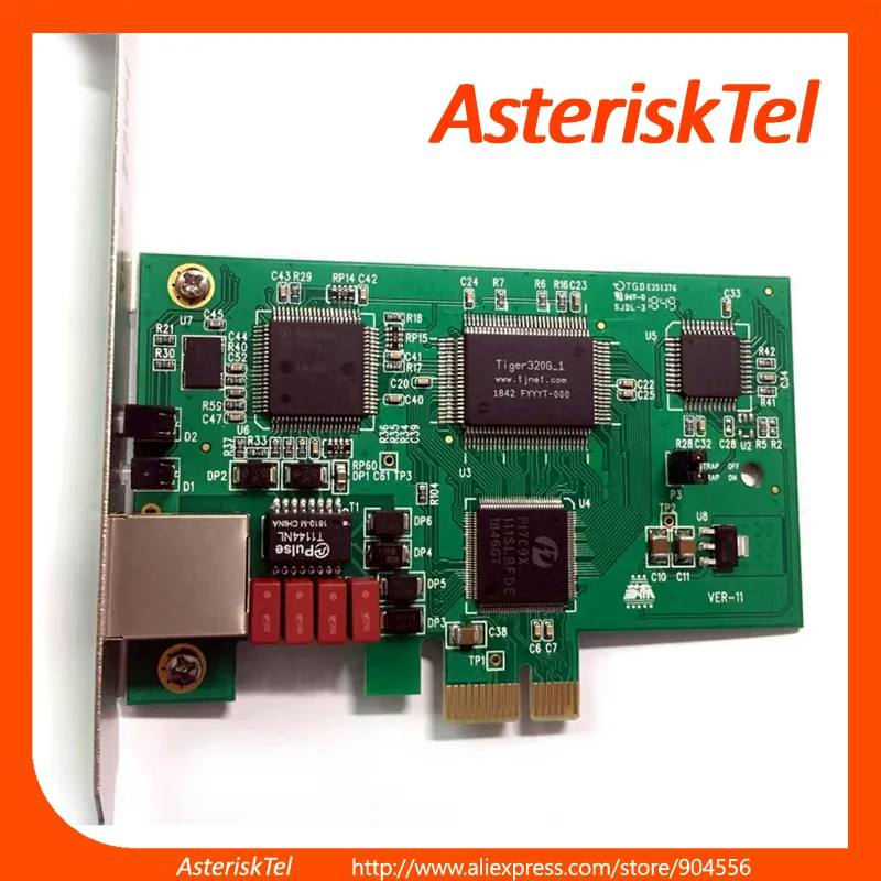 Roby Technology Co., Limited Roby Technology Co., Limited TE120E ISDN PRI T1 E1 PCIe telephone accessory — product photo