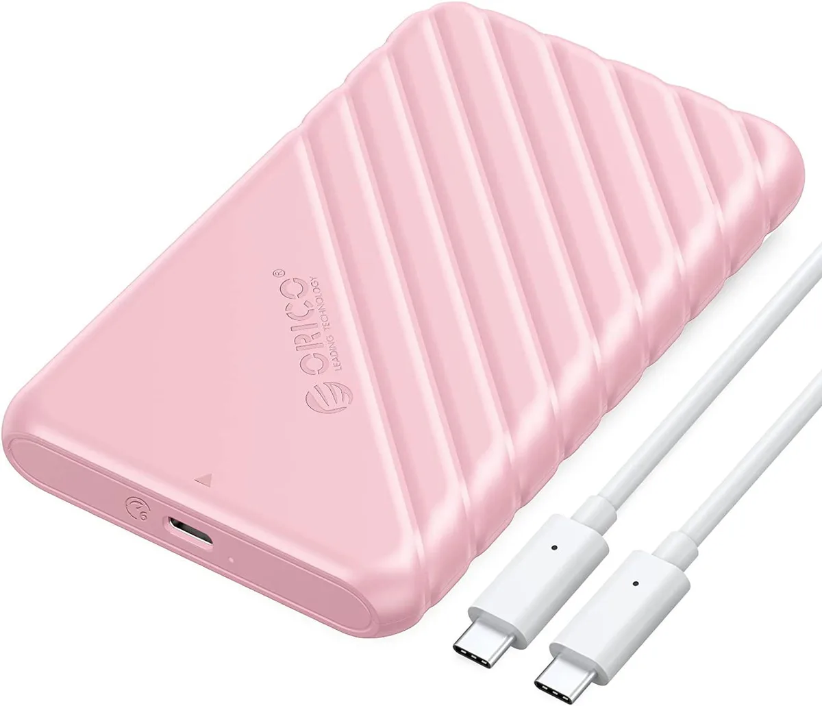 Orico Orico 2.5-inch SATA drive enclosure USB-C pink — product photo