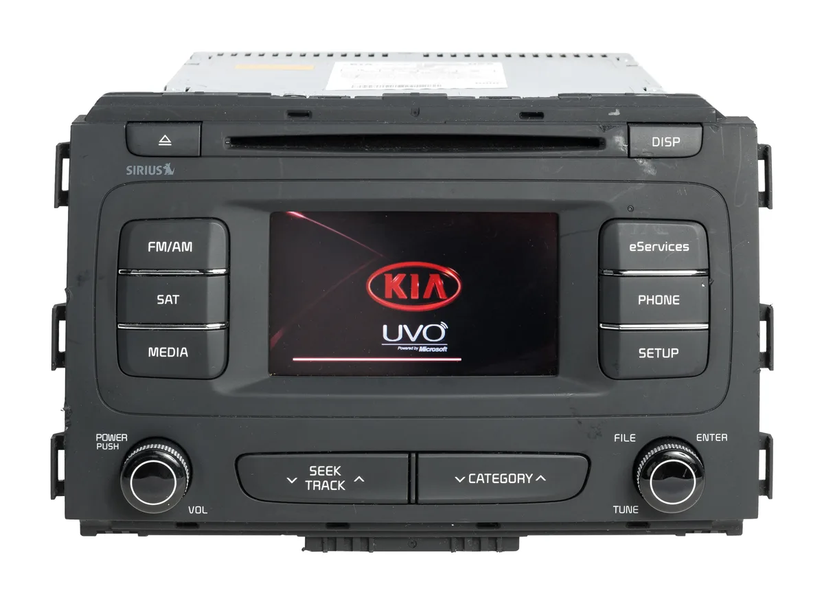 1 Factory Radio 1 Factory Radio 96160-A9000WAC Receiver 2014-2016 Kia Sedona AM FM MP3 CD Satellite Ready — product photo