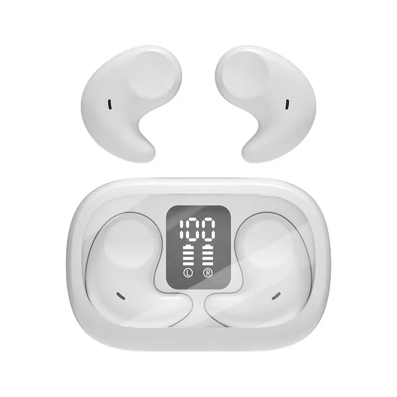 LORDWORLD LORDWORLD M51 Sleep Earbuds Bluetooth 5.4 White 58H — product photo