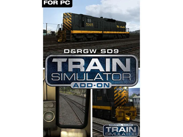 Dovetail Dovetail 38596 Train Simulator D&amp;RGW SD9 Loco Add-On downloadable game — product photo