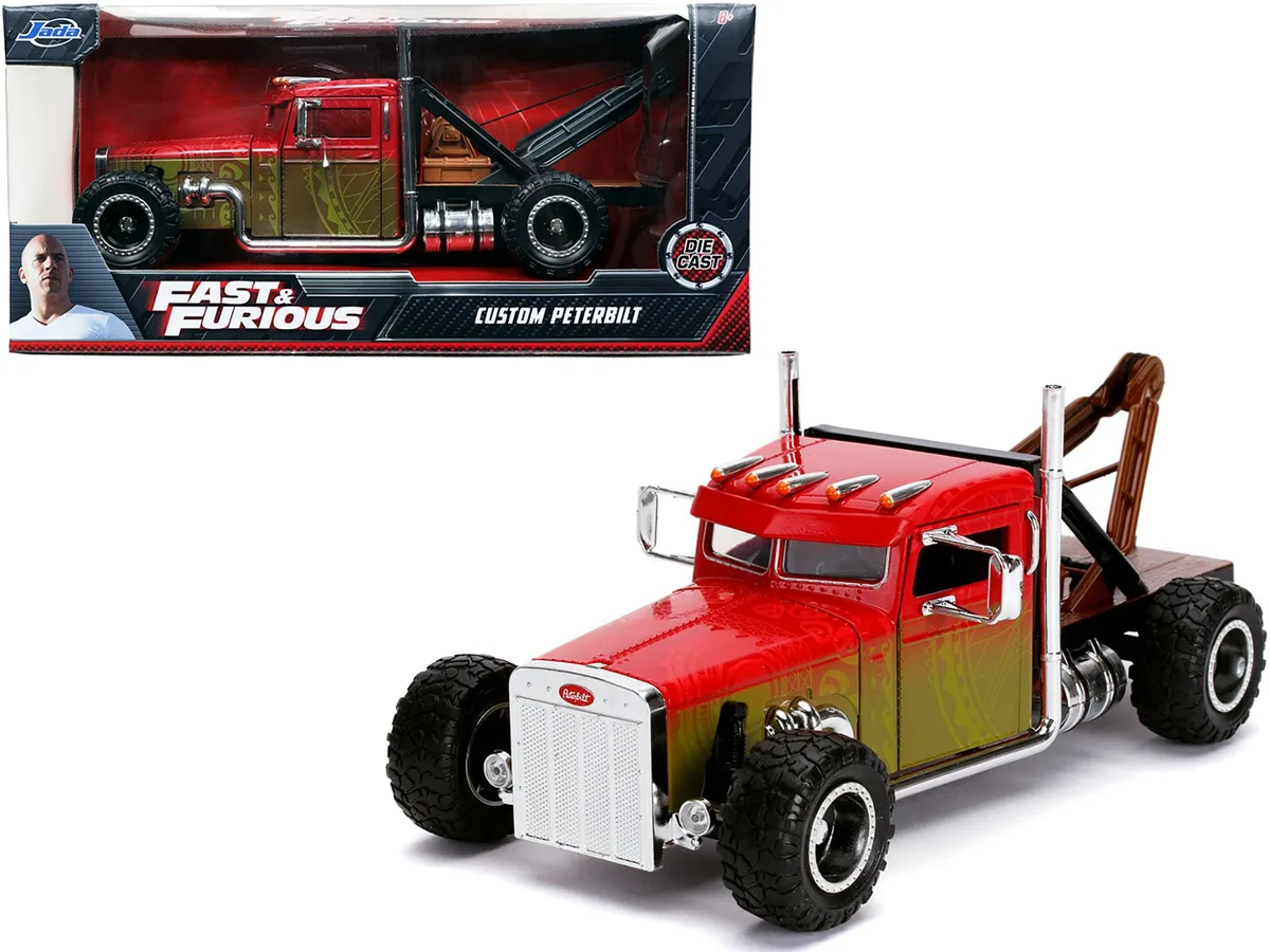 Jada Jada Custom Peterbilt Tow Truck "Fast &amp; Furious" 1/24 Diecast Vehicle — product photo