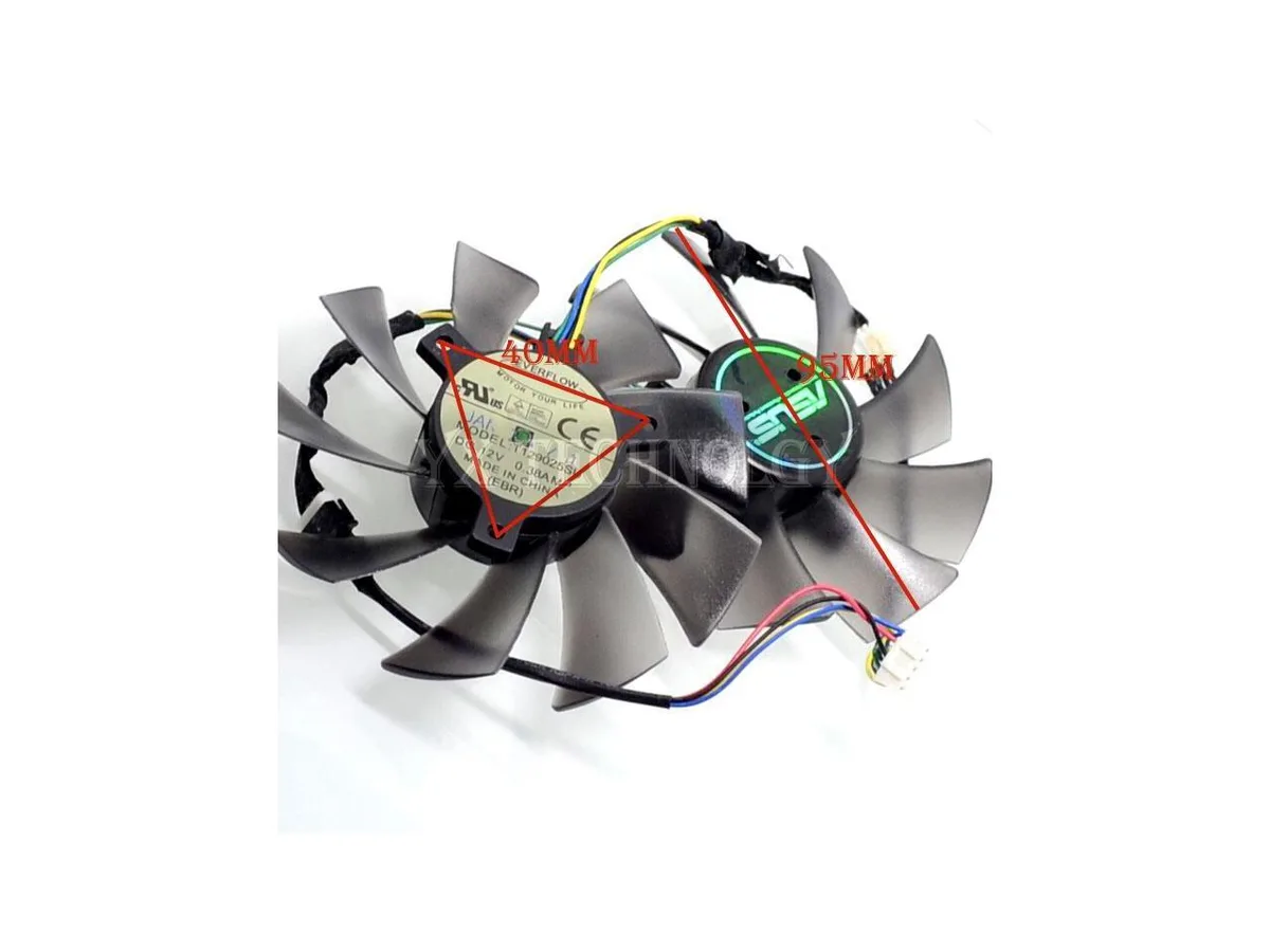 Fans Fans VGA Cooling 10pair T129025SU 93mm 12V 0.38A — product photo