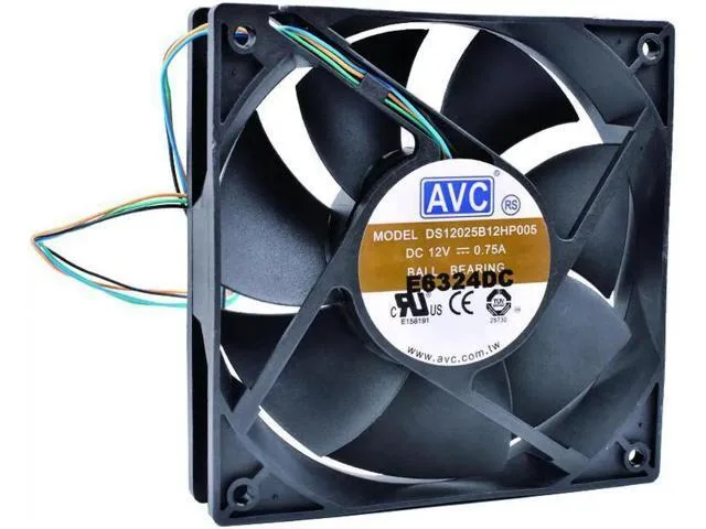 LORDWORLD LORDWORLD DS12025B12HP005 120mm 12V 0.75A PWM fan — product photo