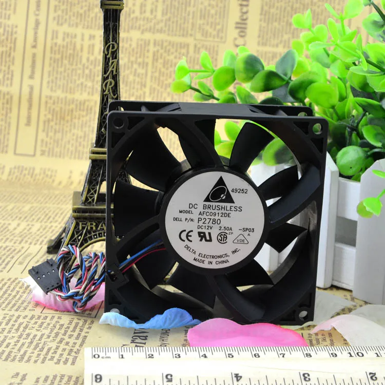 Fans Fans AFC0912DESize 90x90x38mm 12V 4-pin case fan — product photo