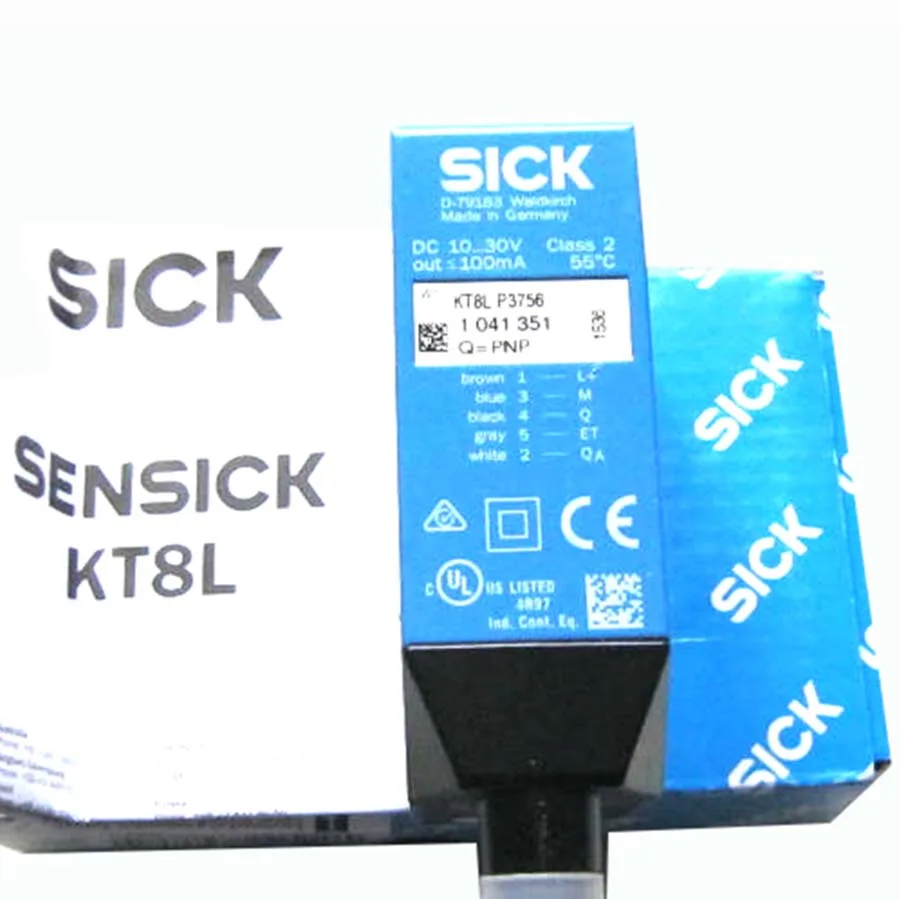 Sick SICK KT8L-P3756 Contrast Sensor PNP 150 mm 17 kHz — product photo