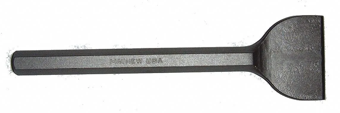 Mayhew Mayhew 12310 floor chisel 10 in 2-1/2 in tip blue steel — product photo