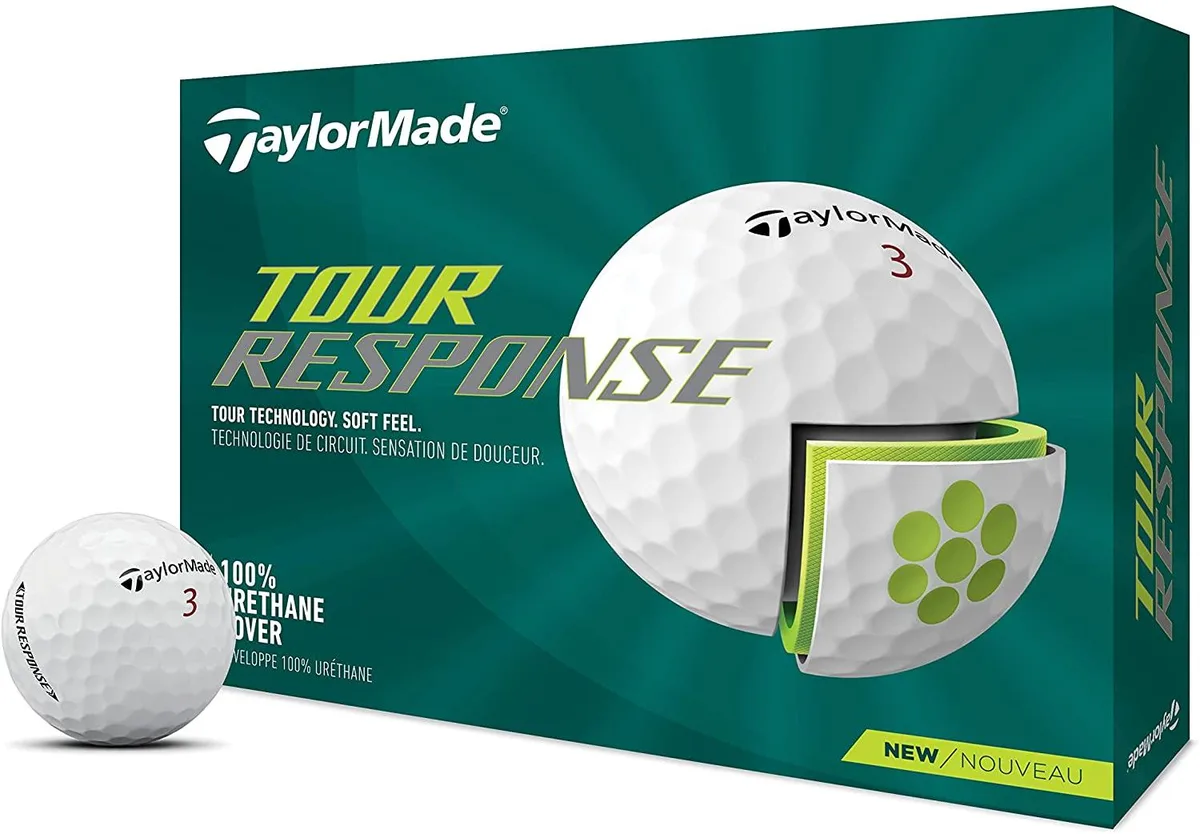 TaylorMade TaylorMade Tour Response golf balls, White — product photo