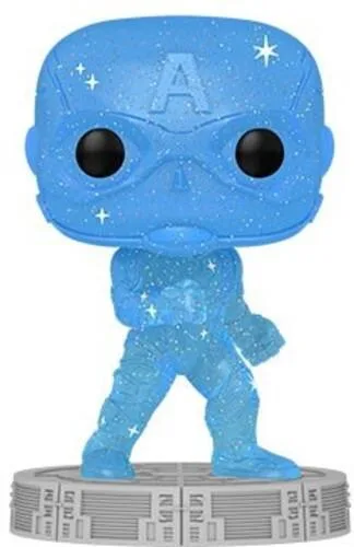 Funko Funko Pop! Artist Series Infinity Saga Cap America Blue action figure — product photo
