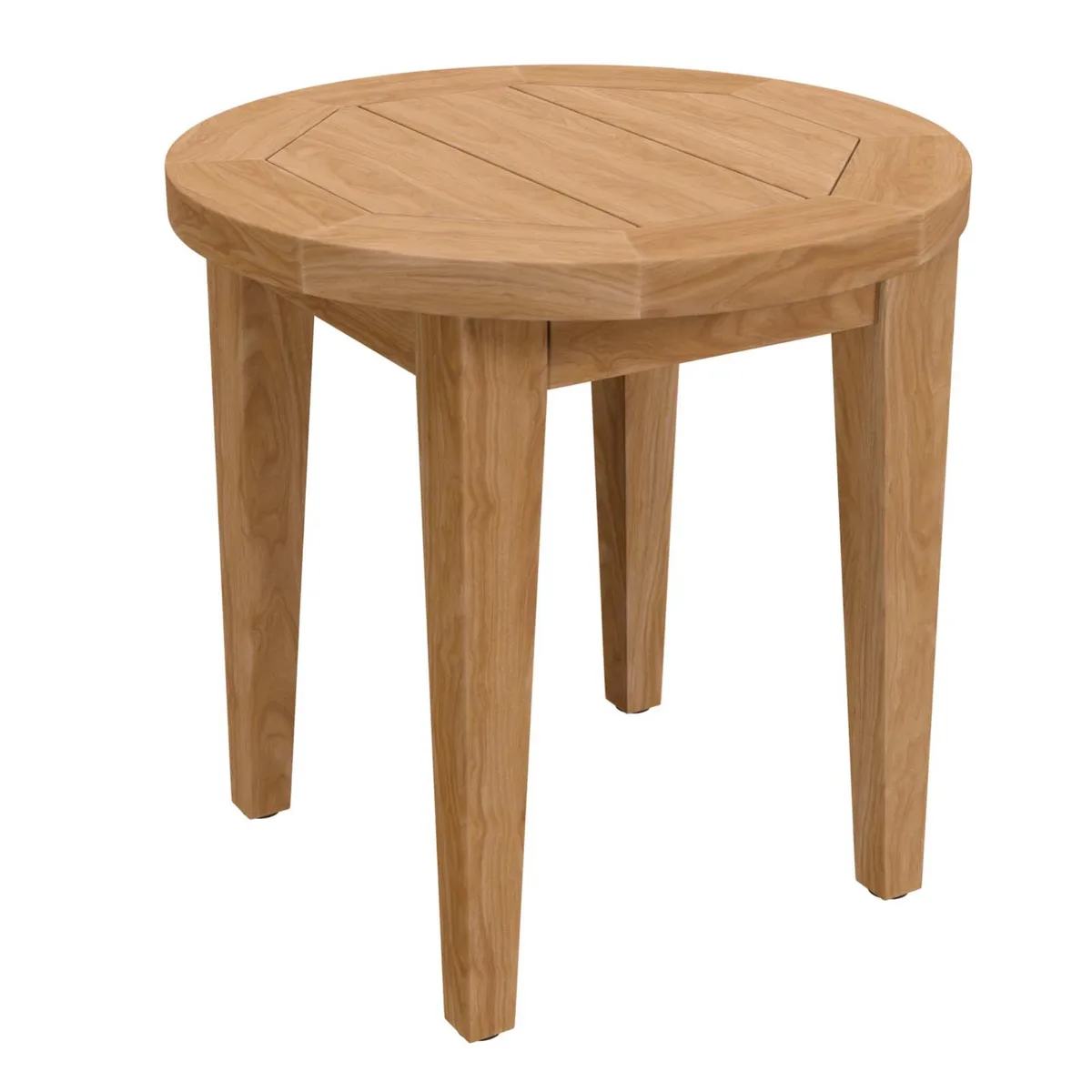 Modway Furniture Modway Furniture Brisbane Teak Wood Outdoor Patio Side Table decorative shelving — product photo