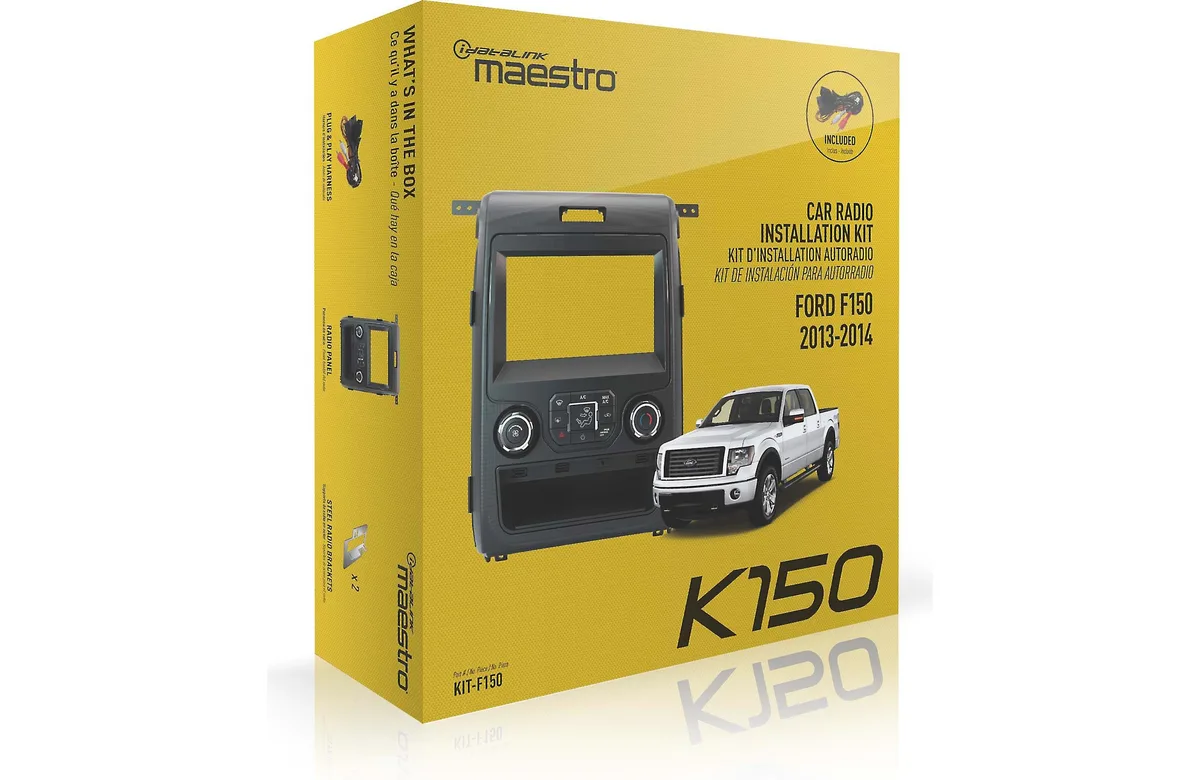 iDatalink iDatalink K150 dash installation kit 2010-2014 Ford F-150 — product photo