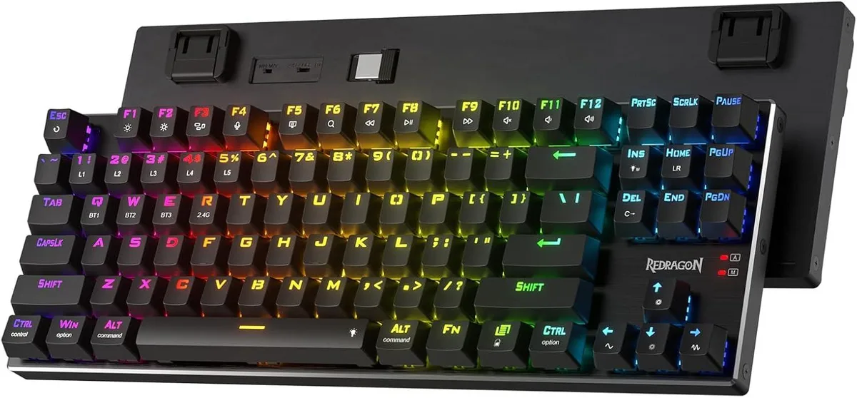 Redragon Redragon K660RGB-PRO TKL Wireless Gaming Keyboard 87 Keys Red Switch — product photo