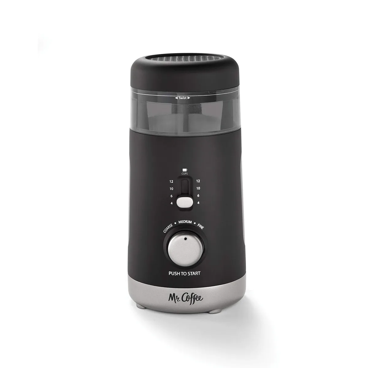  Breville BVMC-PBG77 Blade Coffee Grinder 11 cup Silver — product photo