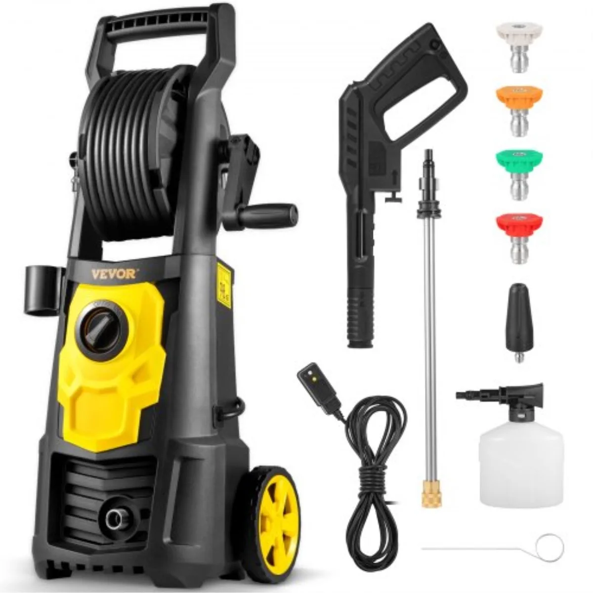 VEVOR VEVOR 2000 PSI 1.76 GPM Electric Pressure Washer 20 ft Hose 35 ft Cord — product photo