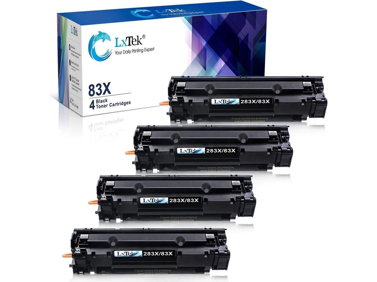 V4ink V4ink 83X CF283X High Yield Toner Cartridge 4-Pack Black — product photo
