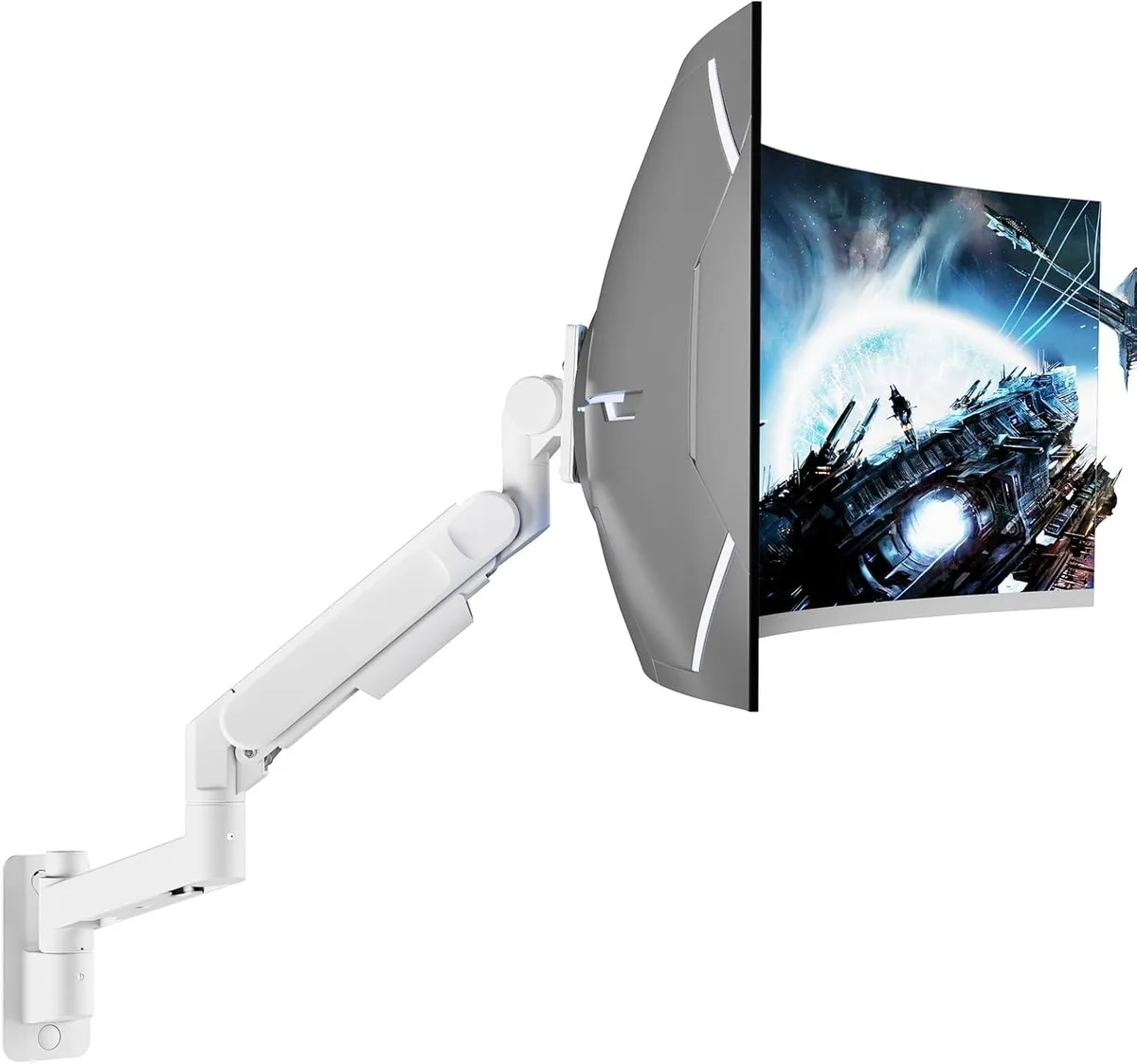 BFKK BFKK Monitor Wall Mount 24-57 Inch 60 lbs White — product photo