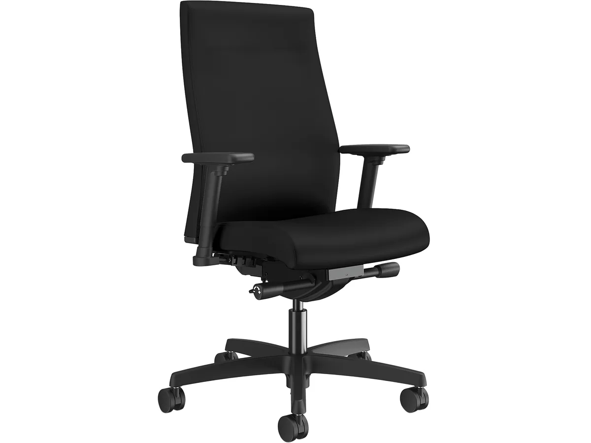 The Hon Company The Hon Company I2UL2AU10TK Ignition 2.0 vinyl task chair black 27" width — fotografie produktu