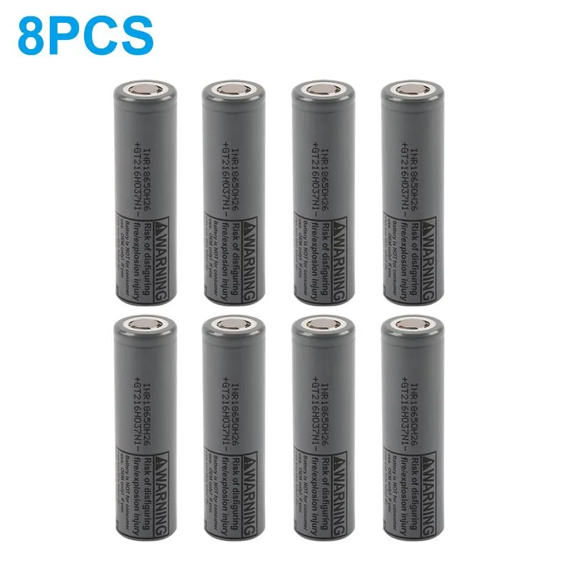 KingSener KingSener T470 INR18650H26 2500mAh 3.6V 22A laptop battery 8PCS — product photo