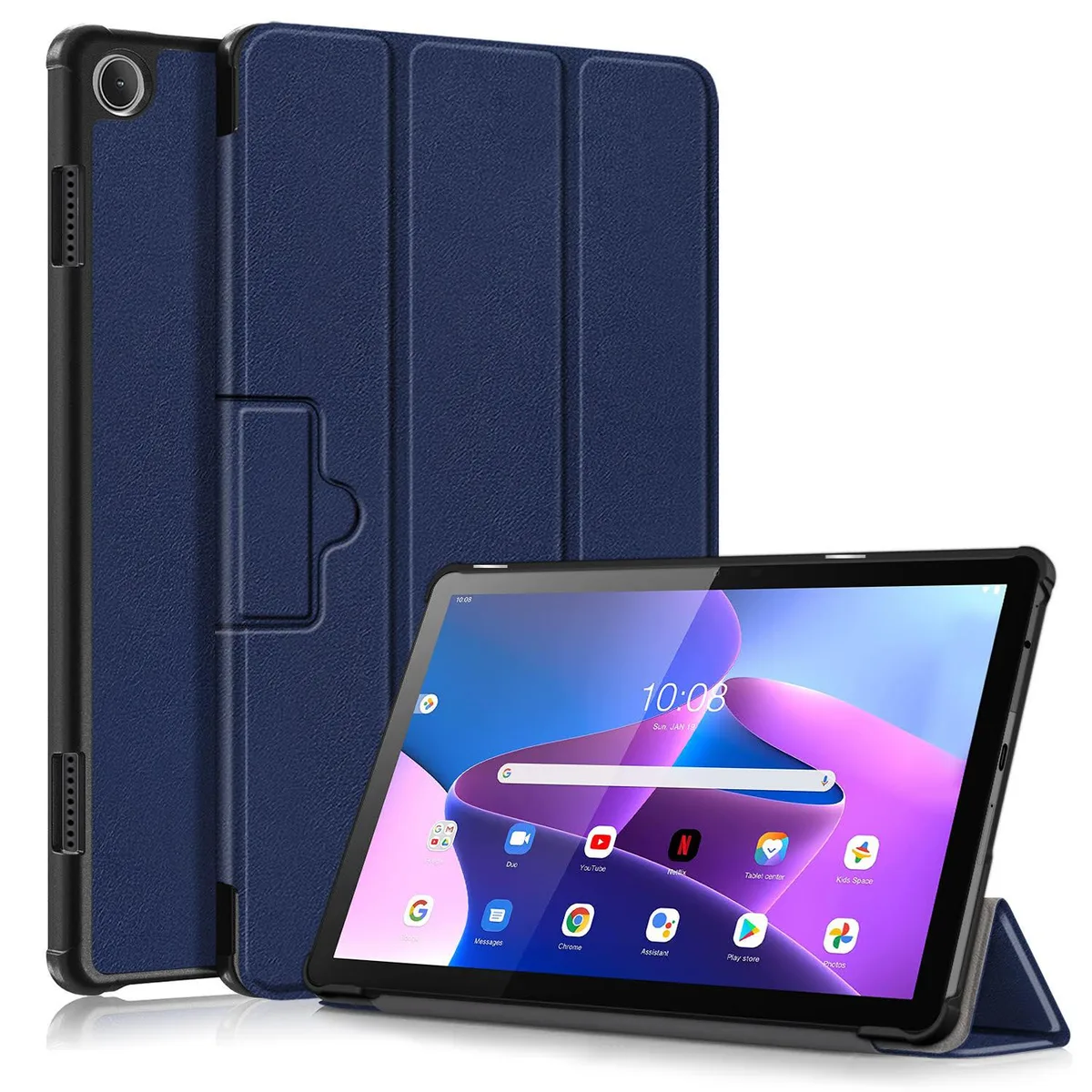 anicestore anicestore Navy Blue Case for Lenovo Tab M10 10.1 2022 TB-328 — product photo