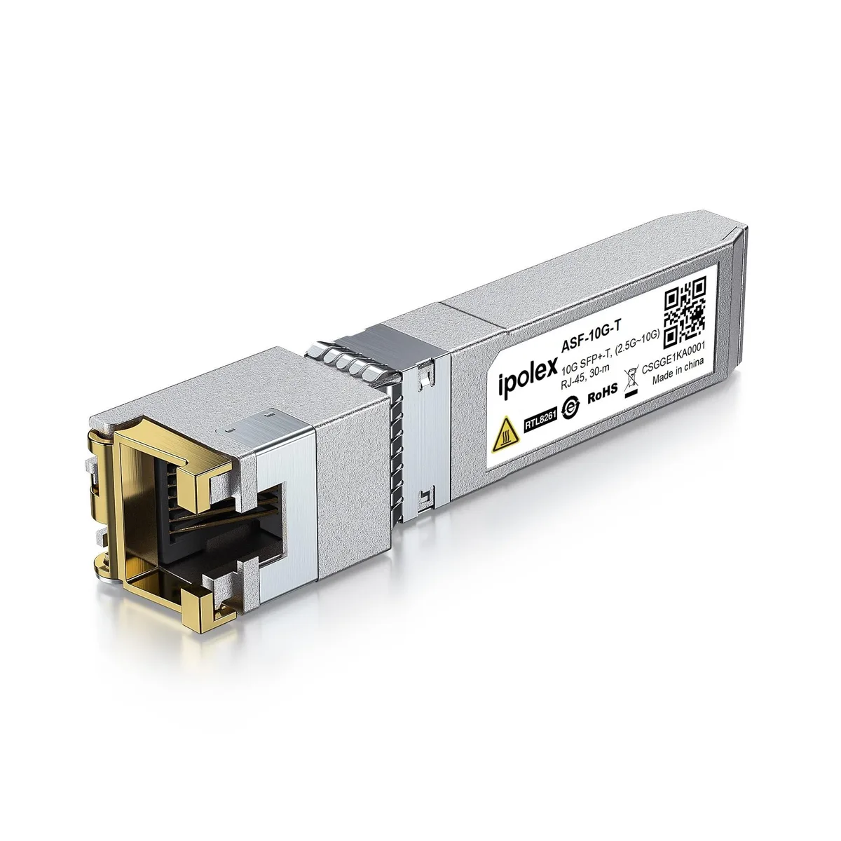 V2 Technologies V2 Technologies RTL8261 10G SFP+ RJ45 2 in 1 accessory — product photo