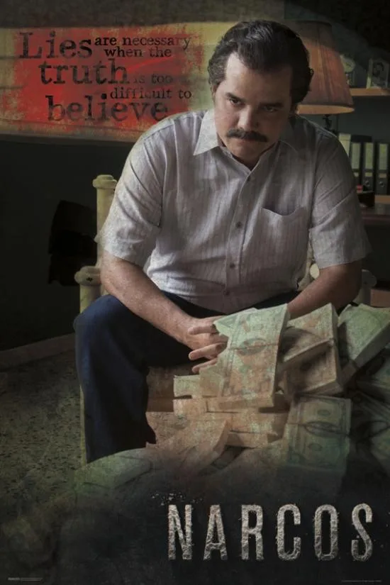 Narcos poster print 24 by 36 inches on premium heavy stock paper
