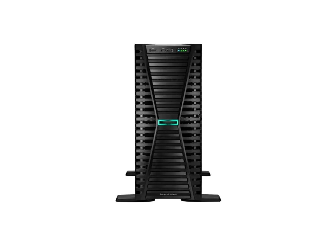 HPE HPE ProLiant ML110 Gen11 Tower Server Xeon Silver 4510 12C 2.4GHz 32GB DDR5 4TB 2x500W P75329-005 — product photo