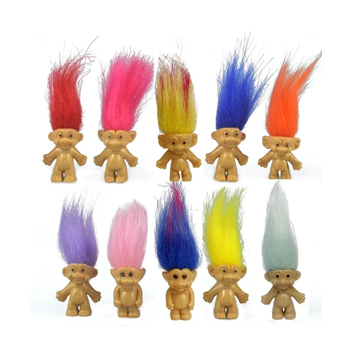 Mini Troll Dolls 10 Pack 1.2 — product photo