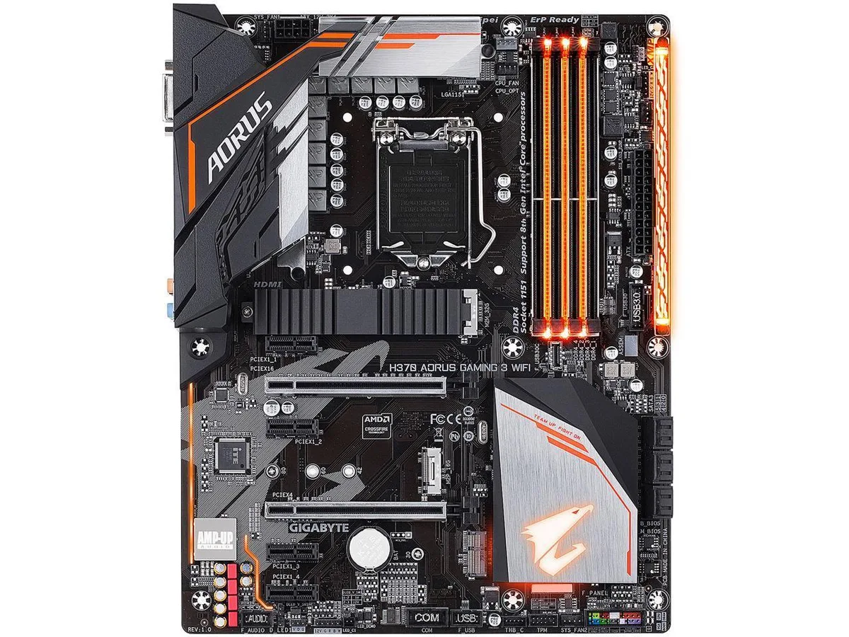 GIGABYTE GIGABYTE H370 AORUS Gaming 3 WIFI Intel motherboard — product photo