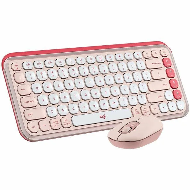 Logitech Logitech 920-013105 POP ICON COMBO Tenkeyless keyboard &amp; mouse bundle — product photo