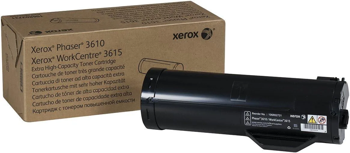 XEROX Xerox 106R02731 Black Extra High Capacity Toner Cartridge 25,300 Pages — product photo