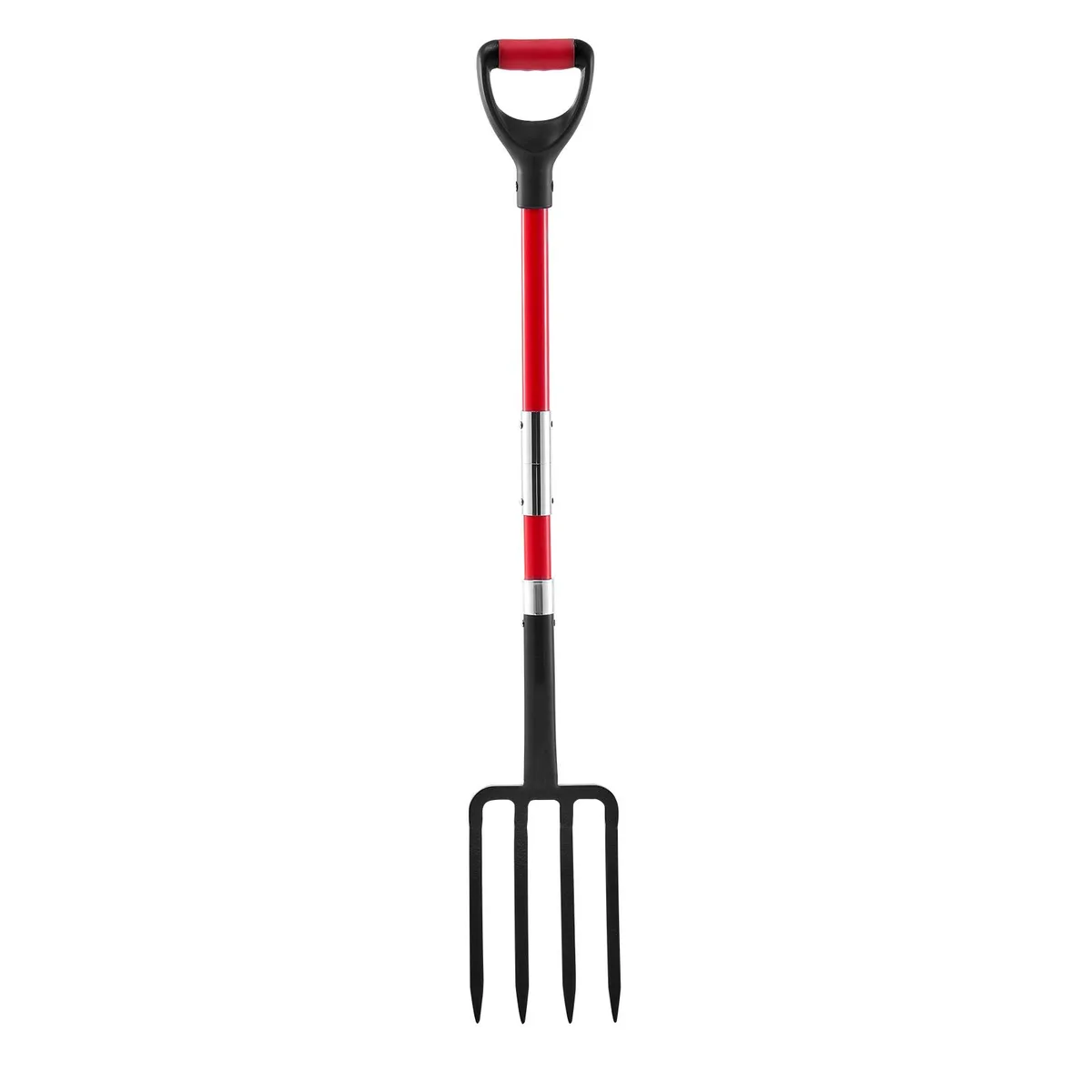VEVOR VEVOR 45 in 4-Tine Forged Steel Garden Fork with Fiberglass Handle and Y Grip — product photo