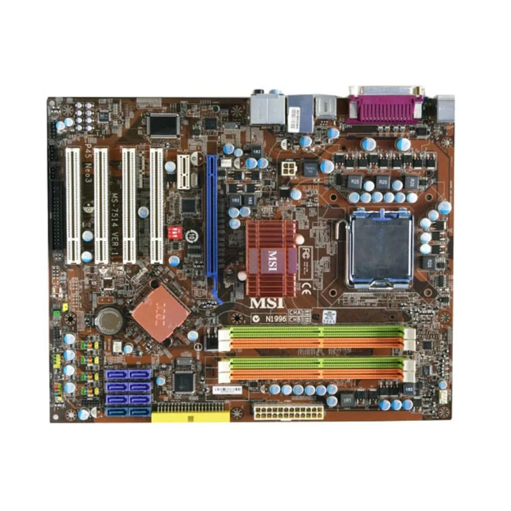 MSI MSI P45 NEO3-F(LV) Intel P45 LGA 775 DDR2 motherboard — product photo