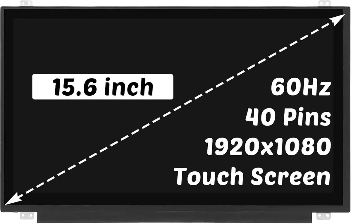 NUOLAISUN NUOLAISUN 15.6" FHD 1920x1080 60Hz 40-Pin Touch Screen for Dell Latitude 5580 5590 5591 Precision 3520 3530 — product photo