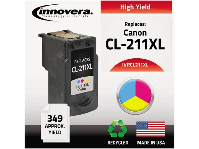 Innovera Innovera IVRCL211XL Tri-Color Ink Cartridge 349 Pages — product photo