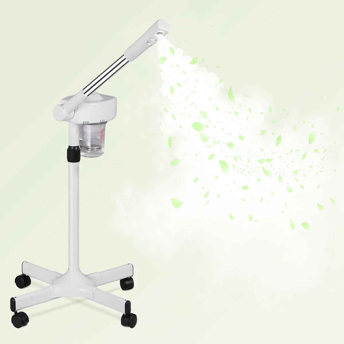 Professional Facial Steamer On Wheels Ionic Ozone Hot Mist Function — product photo