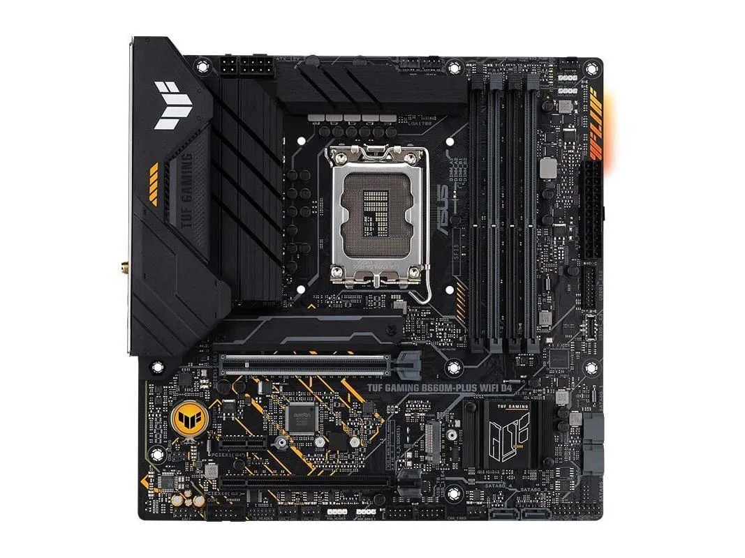 ASUS ASUS TUF Gaming B660M-PLUS WIFI D4 Intel motherboard 128GB DDR4 LGA 1700 — product photo